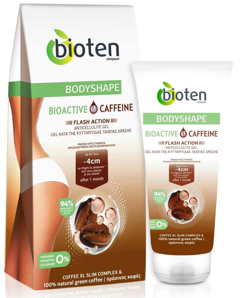 BIOTEN BIO ACTIVE CAFFEINE, καταπολέμηση της κυτταρίτιδας