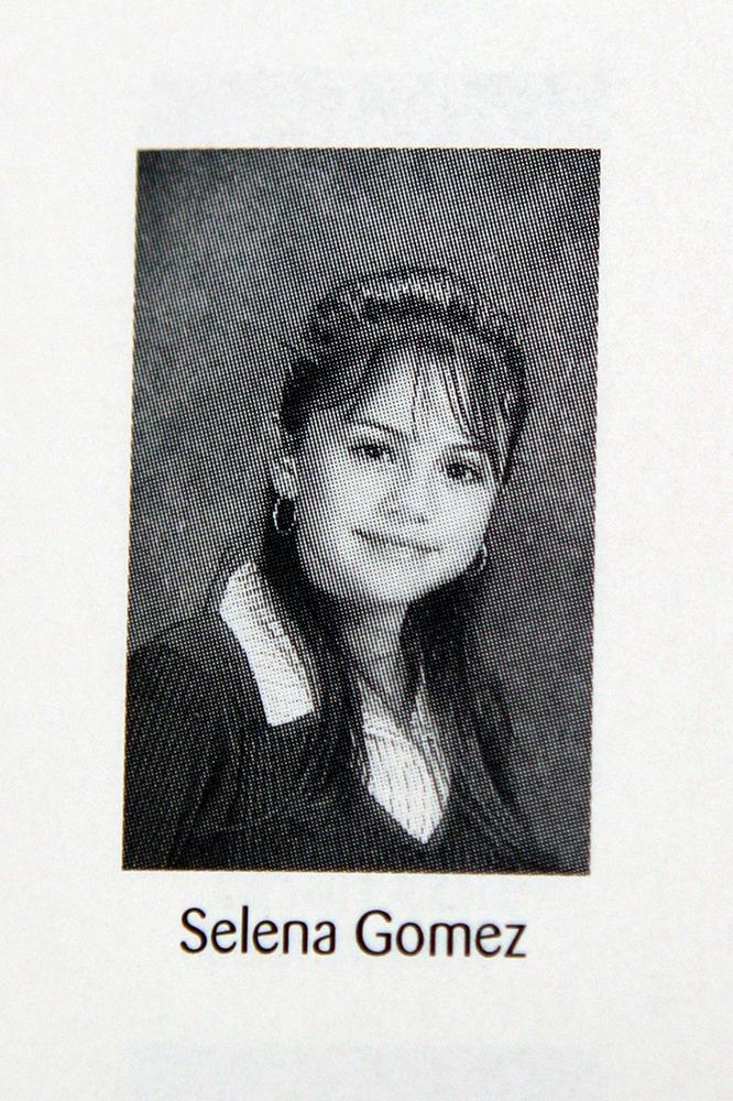 Here is teen actress Selena Gomez as a fresh-faced school student. The Wizards of Waverly Place star poses, aged 14, for her 8th grade yearbook picture at Danny Jones Middle School in Mansfield, Texas. Pictured: Selena Gomez  Ref: SPL50445 170908 EXCLUSIVE  Picture by: Turner / Splash News Splash News and Pictures Los Angeles: 310-821-2666 New York: 212-619-2666 London: 870-934-2666 photodesk@splashnews.com Splash News and Picture Agency does not claim any Copyright or License in the attached material. Any downloading fees charged by Splash are for Splash's services only, and do not, nor are they intended to, convey to the user any Copyright or License in the material. By publishing this material , the user expressly agrees to indemnify and to hold Splash harmless from any claims, demands, or causes of action arising out of or connected in any way with user's publication of the material. 