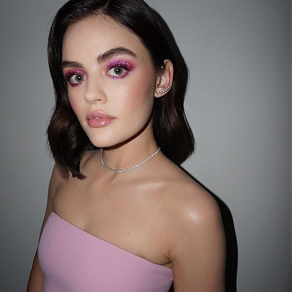 Instagram: @lucyhale, eye-makeup