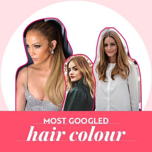 most googled hair colour, η πιο δημοφιλής απόχρωση μαλλιών ever