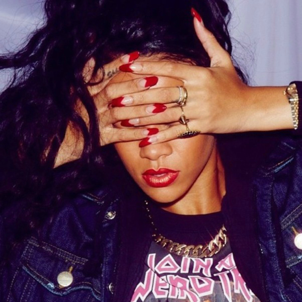 rihanna, nails