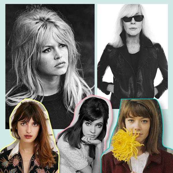 french bangs brigitte bardot anna karina