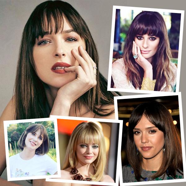 fringe bangs woman αφέλειες 