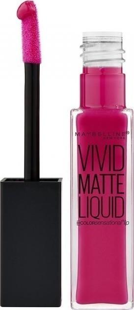 maybelline_vivid_matte_liquid__fuchsia_ecstasy, φούξια κραγιόν 