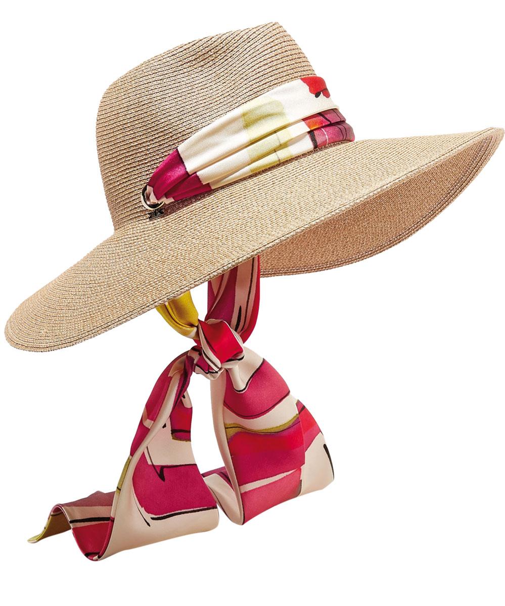 eugeniakimcassidyprintedfailletrimmed-woven-faux-raffia-sunhat